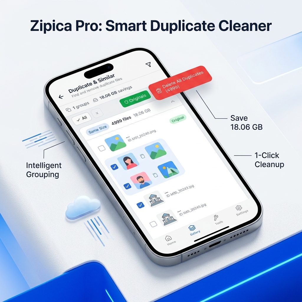Duplicate Detection Premium Mockup